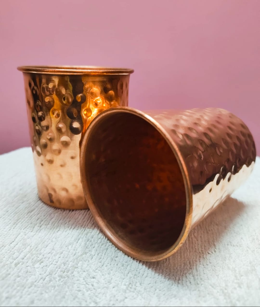 Sanat Music Dotted Copper Glass